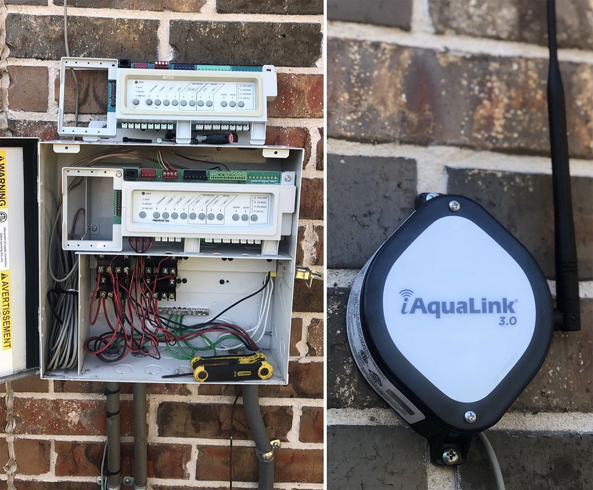 AquaLink - Pool automation upgrade