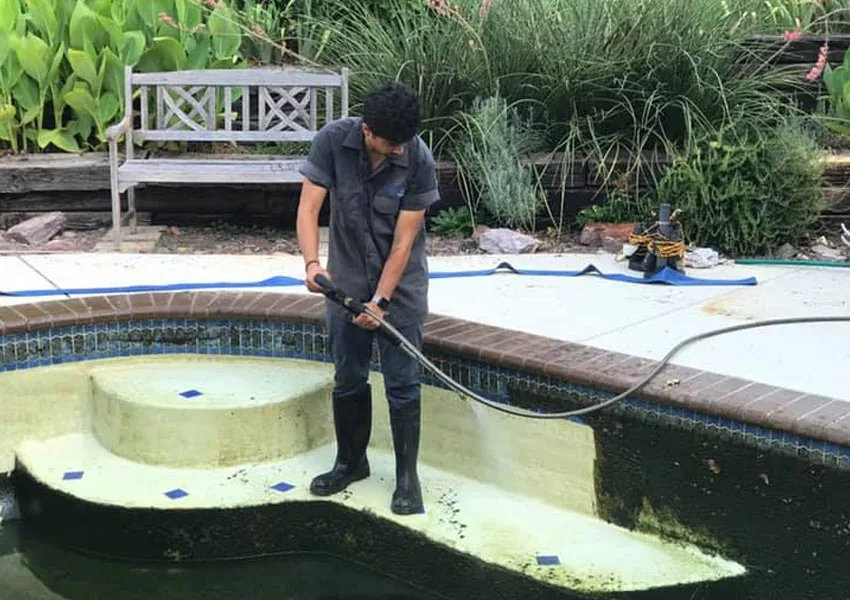 Pool Drain & Clean