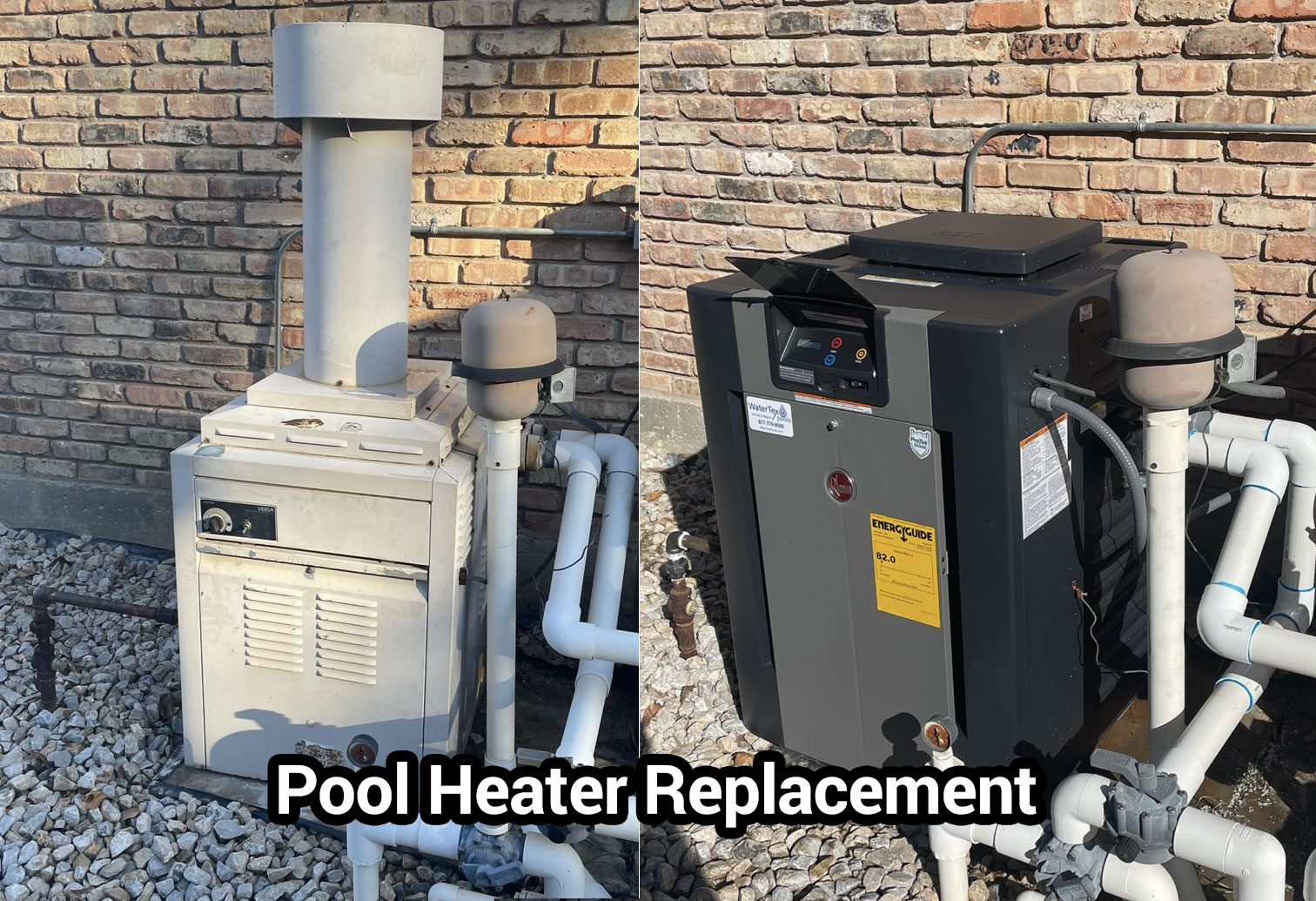 Pool heater replacement in Dallas-Fort Worth