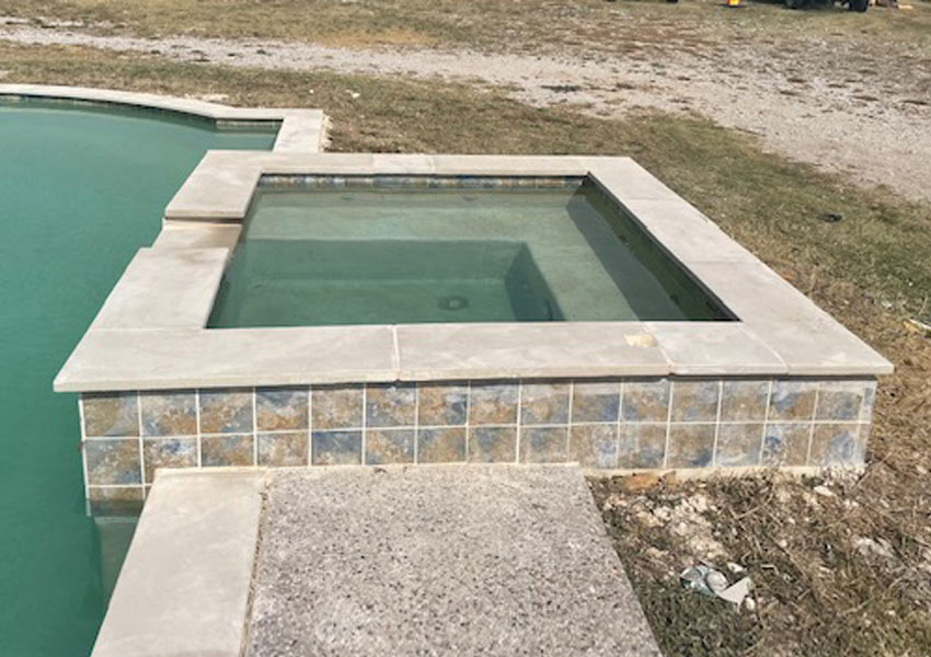 Pool Tile & Coping Repair